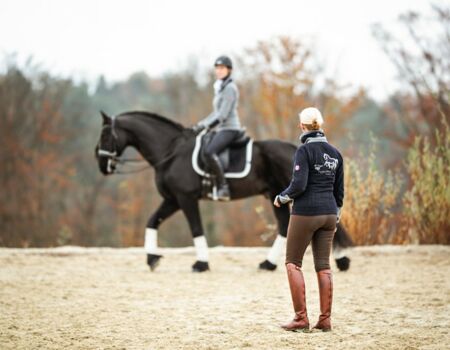 Ein guter Trainer kann das Exterieur eines Pferdes ,lesen' – und mögliche Probleme frühzeitig erkennen. / Foto: Sabrina Mallik