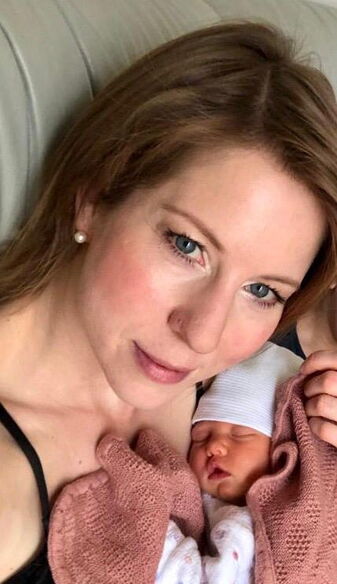 Susanne Hohenberg und Tochter Viktoria Susanne Hohenberg und Tochter Viktoria