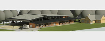 Modell Hof zu Radochenberg Model Hof zu Radochenberg